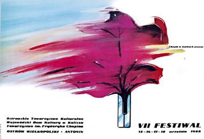Plakaty Festiwalu w Antoninie